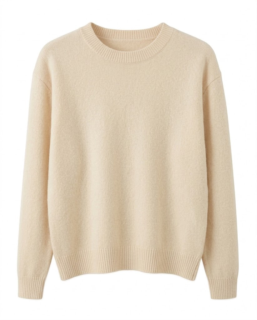 Merino Wool Crew Neck Jumper