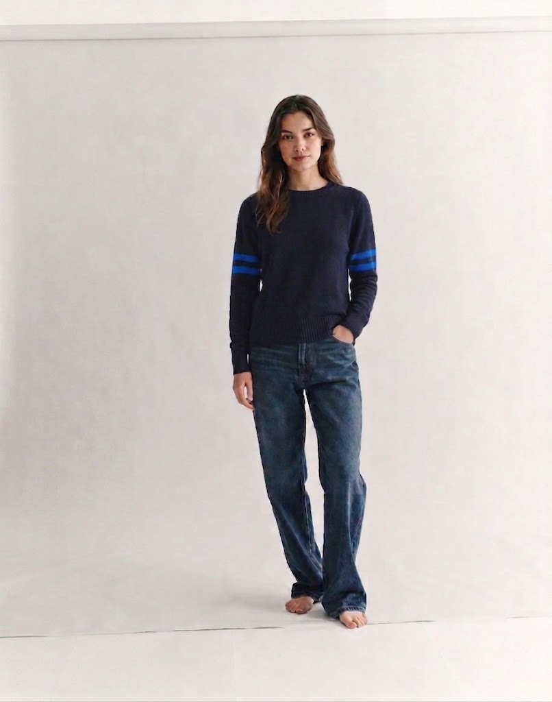 Merino Wool Crew Neck Jumper
